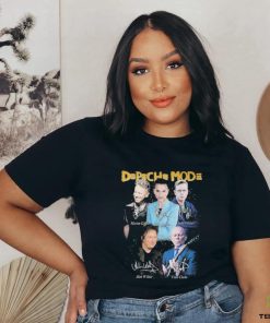 Official depeche mode memento morI signatures shirt