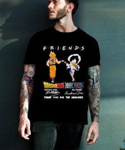 Official dragon Ball One Piece Toriyama Akira Oda Eichiro Friend Forever T Shirt