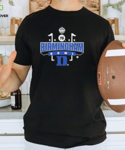 Official duke Blue Devils Birmingham Bowl 76 2023 Logo T Shirt