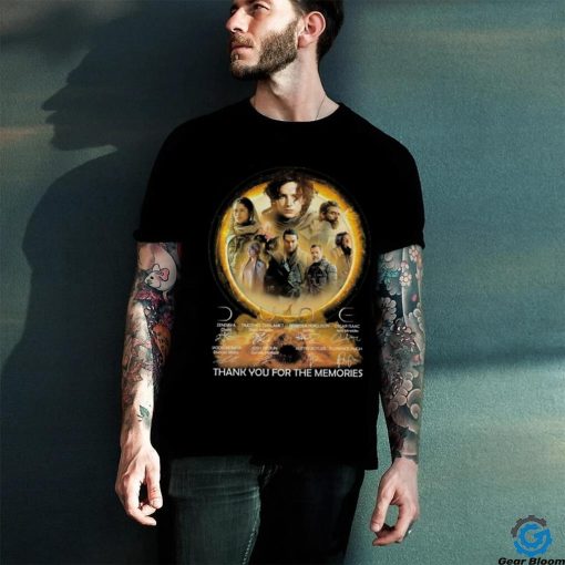Official dune Thank You For The Memories Shirt