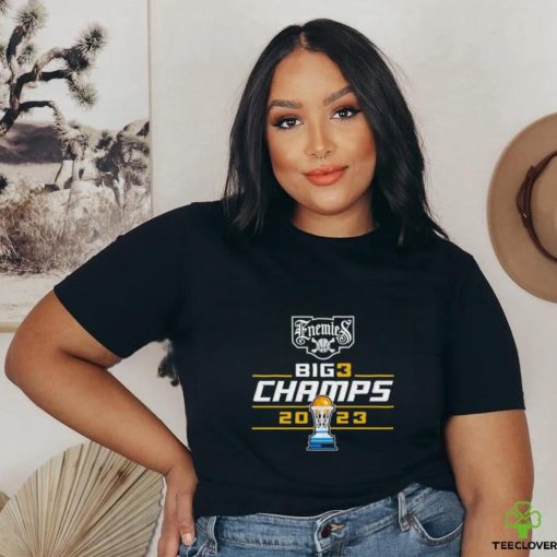 Official enemies 2023 big3 champions shirt