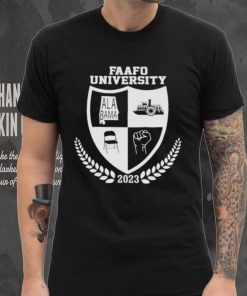Official fAAFO UNIVERSITY Riverboat Brawl Montegomery Alabama Shirt