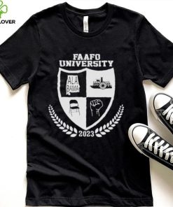 Official fAAFO UNIVERSITY Riverboat Brawl Montegomery Alabama Shirt