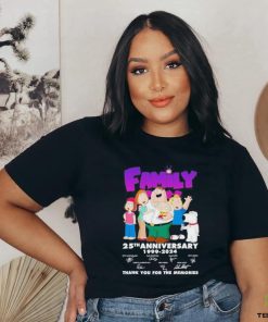 Official family Guy 25th Anniversary 1999 – 2024 Thank You For The Memories Shirt 1 Official family Guy 25th Anniversary 1999 – 2024 Thank You For The Memories Shirt