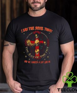 Official five Finger Death Punch I San Devil Today And He Looked A Lot Like Me Shirt