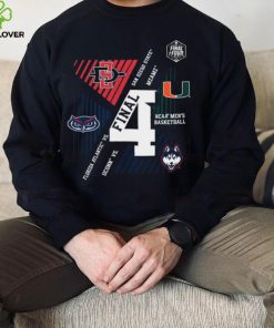 Official florida Atlantic vs San Diego State and Miami vs UConn 2023 NCAA Men’s Basketball Tournament March Madness Final Four Group T Shirt