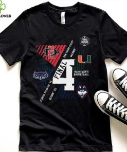 Official florida Atlantic vs San Diego State and Miami vs UConn 2023 NCAA Men’s Basketball Tournament March Madness Final Four Group T Shirt