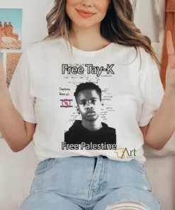 Official free Tay K Free Palestine Shirt