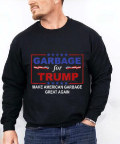 Official garbage truck for Trump make American garbage truck great again T shirt