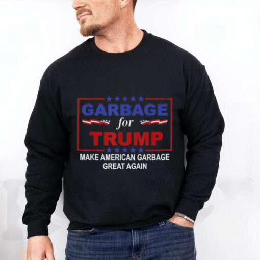 Official garbage truck for Trump make American garbage truck great again T shirt