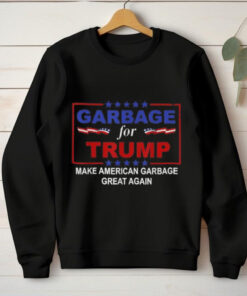 Official garbage truck for Trump make American garbage truck great again T shirt