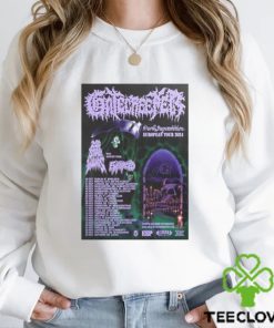 Official gatecreeper european tour 2024 poster hoodie, sweater, longsleeve, shirt v-neck, t-shirt