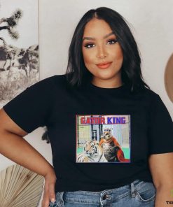 Official gator King And Sarge, Cage Background Blue And Orange Shirt