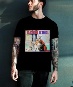 Official gator King And Sarge, Cage Background Blue And Orange Shirt