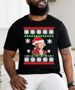 Official george Washington Ugly Christmas T Shirt