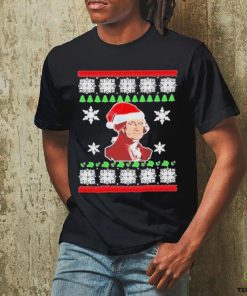 Official george Washington Ugly Christmas T Shirt 2 Official george Washington Ugly Christmas T Shirt