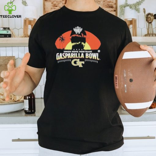 Official georgia Tech Yellow Jackets Union Home Mortgage Gasparilla Bowl 2023 Logo T Shirt