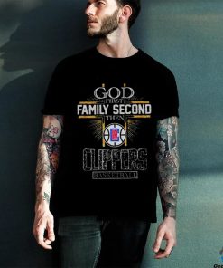 Official god First Family Second Then Los Angeles Clippers Basketball 2024 Shirt