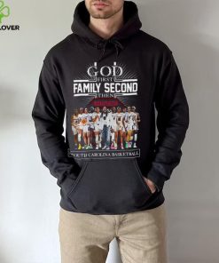 Official god First Family Second Then South Carolina Gamecocks Women’s Basketball Team Shirt