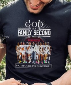 Official god First Family Second Then South Carolina Gamecocks Women’s Basketball Team Shirt