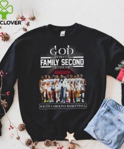 Official god First Family Second Then South Carolina Gamecocks Women’s Basketball Team Shirt