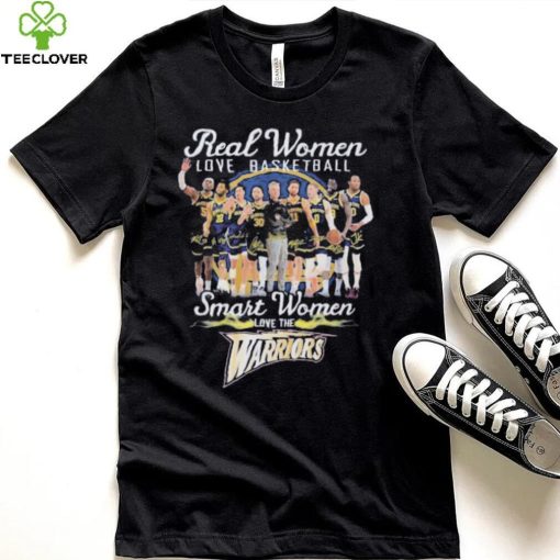 Women’s Golden State Warriors Signature Shirt 2023 – Real Women Love Basketball, Smart Women Love the Warriors