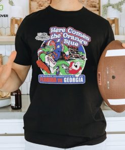 Official gray Florida Gators FL GA Rivalry Matchup T Shirt