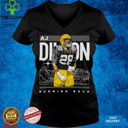 Official green Bay A.J. Dillon cyber running back hoodie, sweater, longsleeve, shirt v-neck, t-shirt