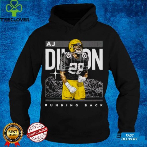 Official green Bay A.J. Dillon cyber running back hoodie, sweater, longsleeve, shirt v-neck, t-shirt