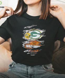 Official green Bay Packers Motor Harley Davidson 2023 Shirt