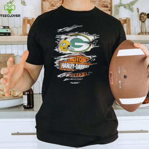 Official green Bay Packers Motor Harley Davidson 2023 Shirt