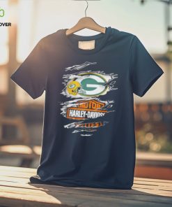 Official green Bay Packers Motor Harley Davidson 2023 Shirt