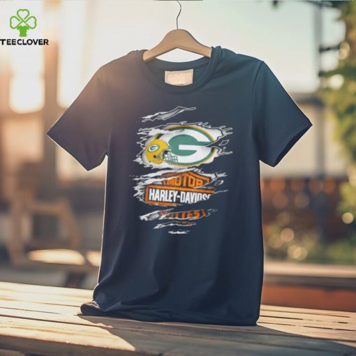 Official green Bay Packers Motor Harley Davidson 2023 Shirt