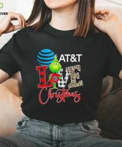 Official grinch Love AT&T Christmas Shirt