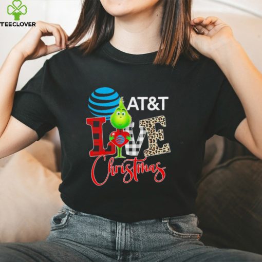 Official grinch Love AT&T Christmas Shirt