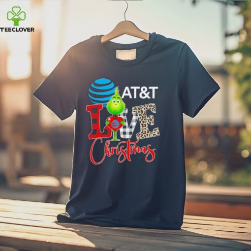 Official grinch Love AT&T Christmas Shirt