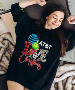 Official grinch Love AT&T Christmas Shirt