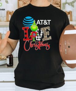 Official grinch Love AT&T Christmas Shirt