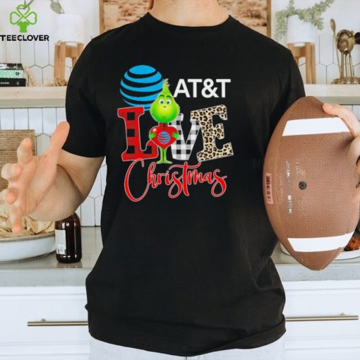 Official grinch Love AT&T Christmas Shirt