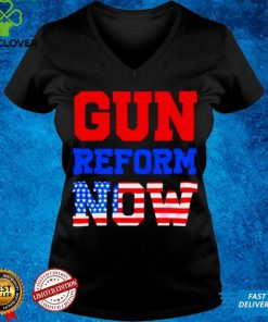 Official gun reform now shirt