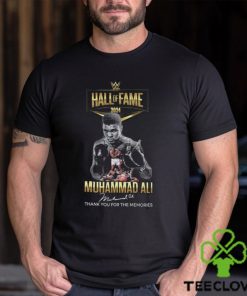 Official hall Of Fame 2024 Muhammad Ali Thank You For The Memories Shirt