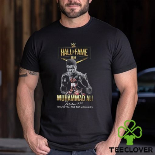 Official hall Of Fame 2024 Muhammad Ali Thank You For The Memories Shirt