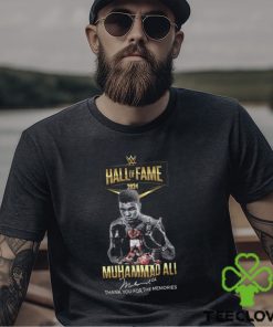 Official hall Of Fame 2024 Muhammad Ali Thank You For The Memories Shirt