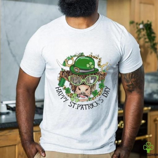 Official happy St Patrick’s Day – Highland Cow 2024 Shirt