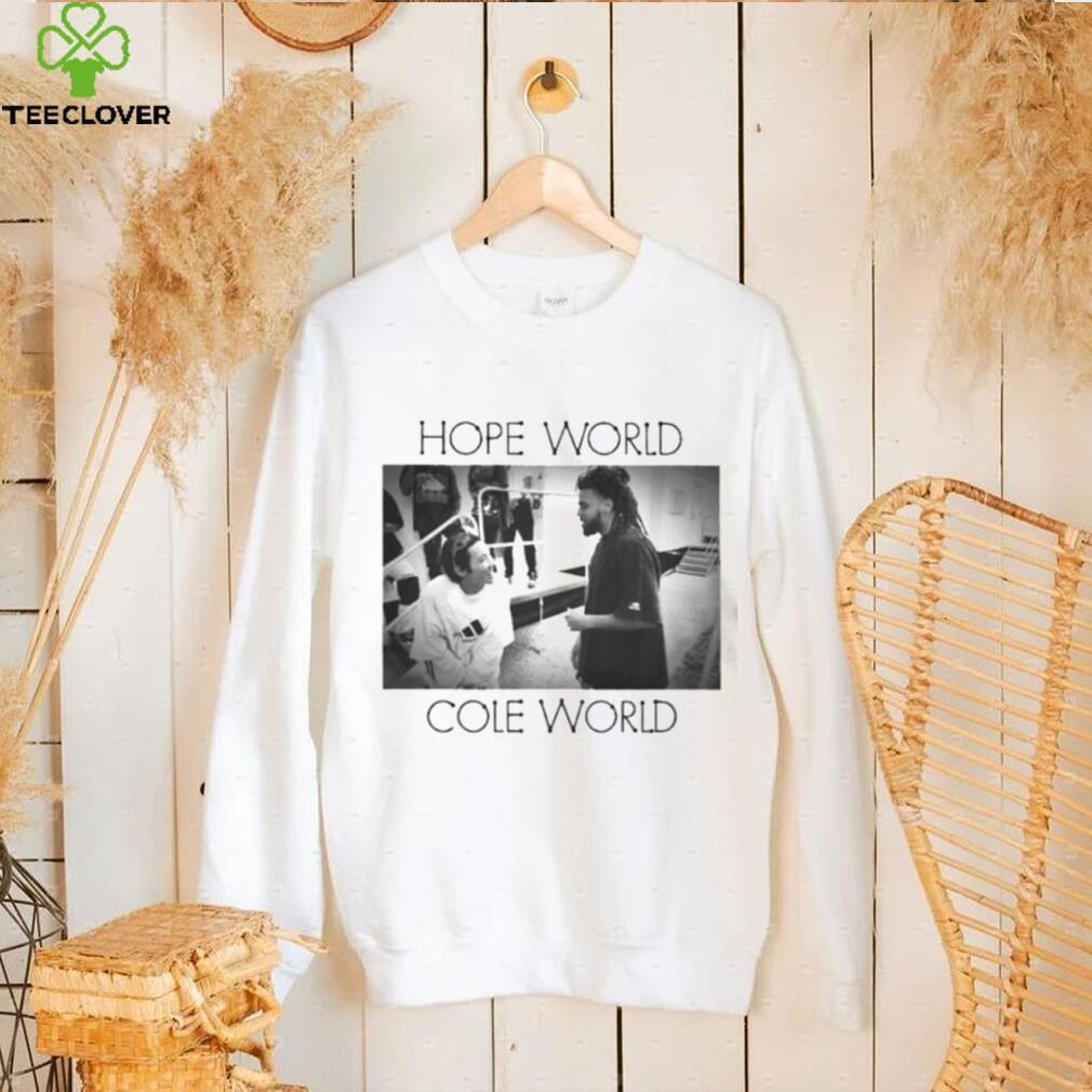 Official hope world cole world shirt