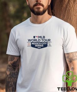 Official houston Astros vs Colorado Rockies 2024 MLB World Tour Mexico City Series Matchup T Shirt