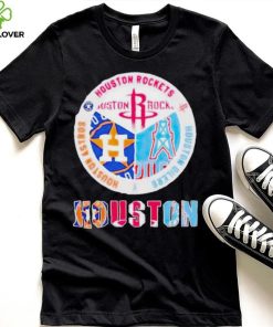 Official houston Sport Teams Houston Rockets Houston Astros and Houston Oilers shirt
