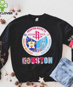 Official houston Sport Teams Houston Rockets Houston Astros and Houston Oilers shirt
