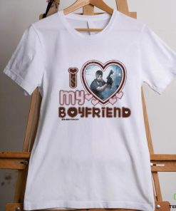 Official i Love My Boyfriend Leon Kennedy Resident Evil shirt