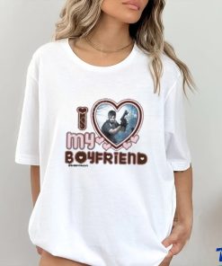 Official i Love My Boyfriend Leon Kennedy Resident Evil shirt